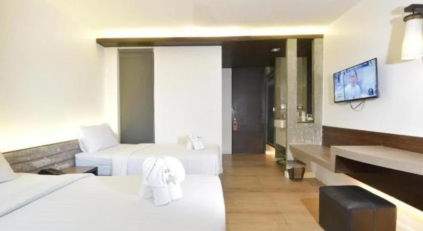 Bed in The Bangkok Venice Suite