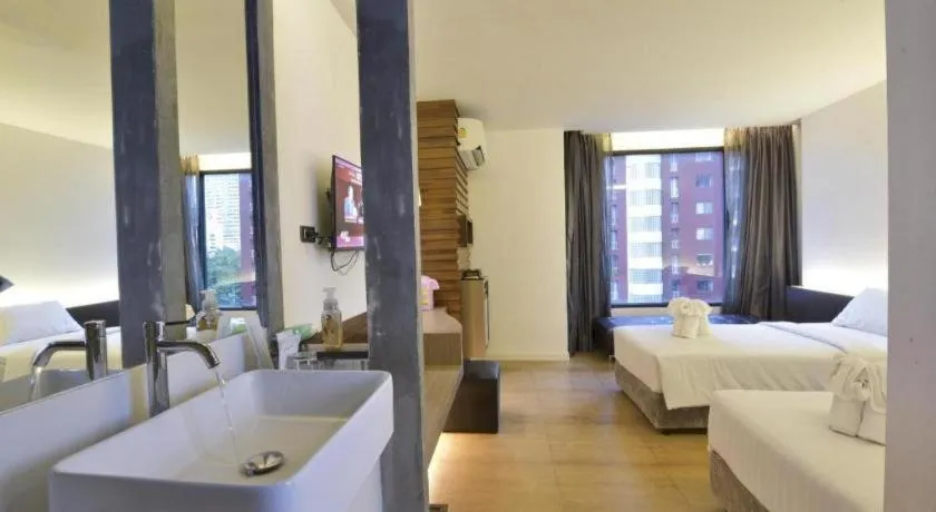 Bed in The Bangkok Venice Suite