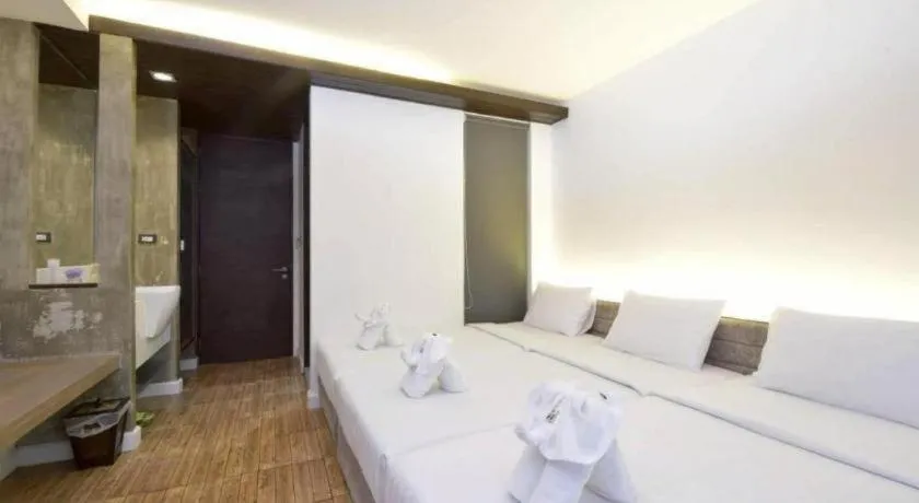 Bed in The Bangkok Venice Suite