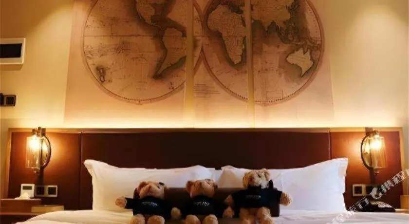 Bed in James Joyce Coffetel Guangzhou Dongxiaonan Metro Station Branch