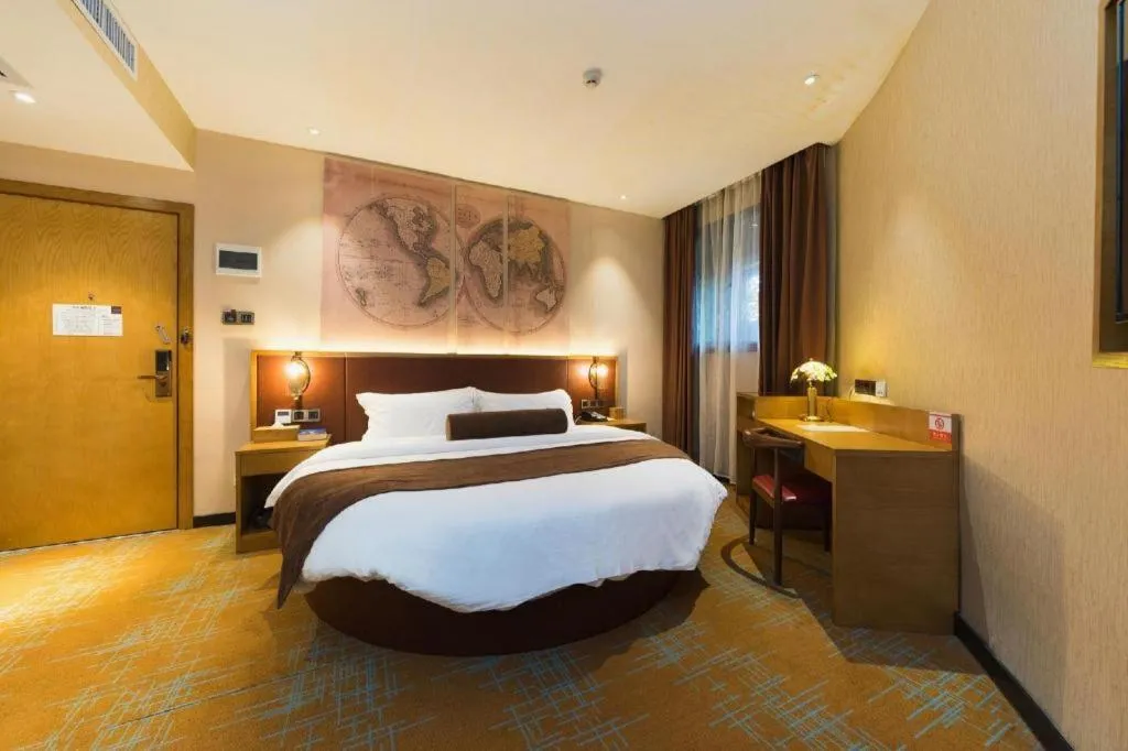 Bed in James Joyce Coffetel Guangzhou Dongxiaonan Metro Station Branch