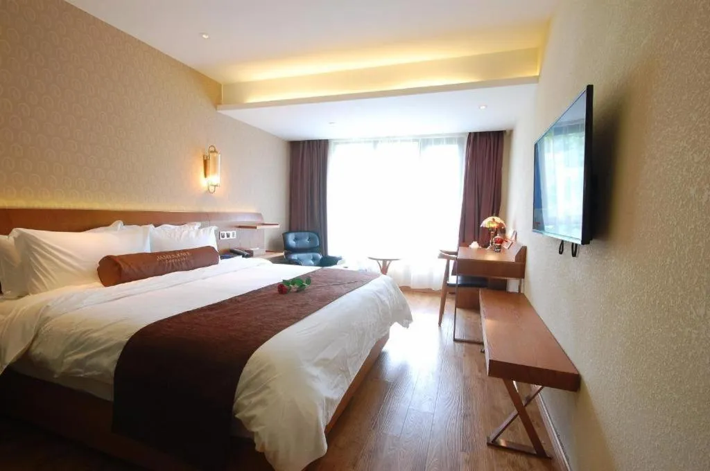 Bed in James Joyce Coffetel Lushan Scenic Spot Guling Street Branch