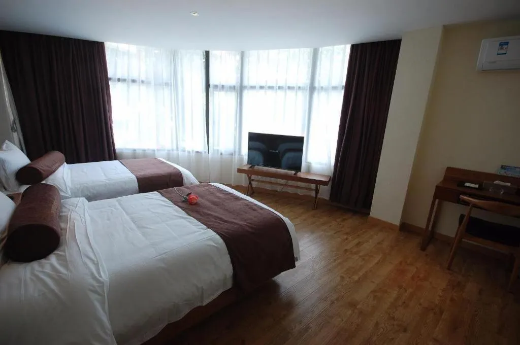 Bed in James Joyce Coffetel Lushan Scenic Spot Guling Street Branch