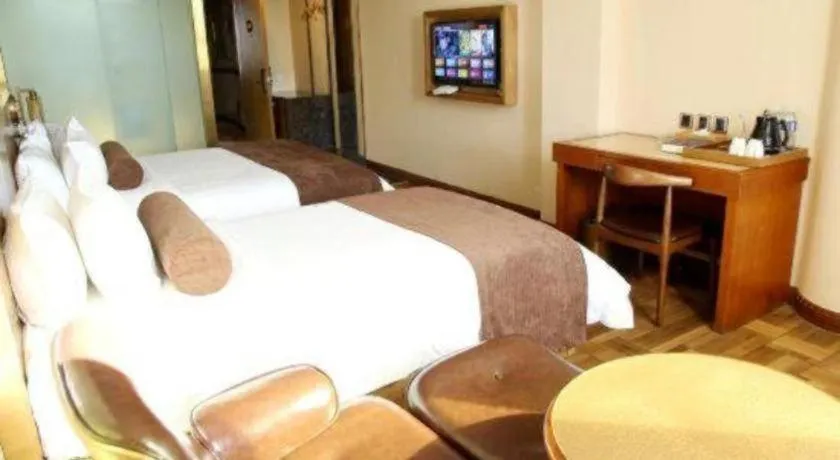 Bed in James Joyce Coffetel Baoding Railway Station