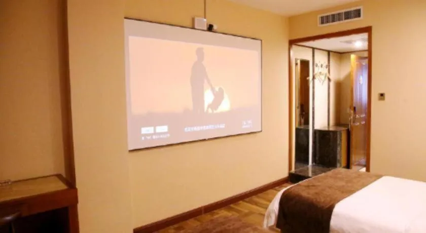 Bed in James Joyce Coffetel Baoding Railway Station