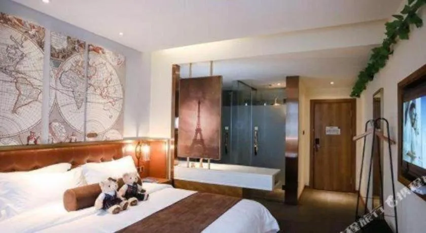 Bed in James Joyce Coffetel Nanchang West Station Nanchang University