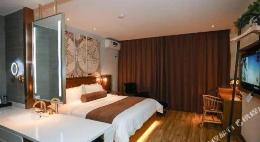 Bed in James Joyce Coffetel Nanchang West Station Nanchang University