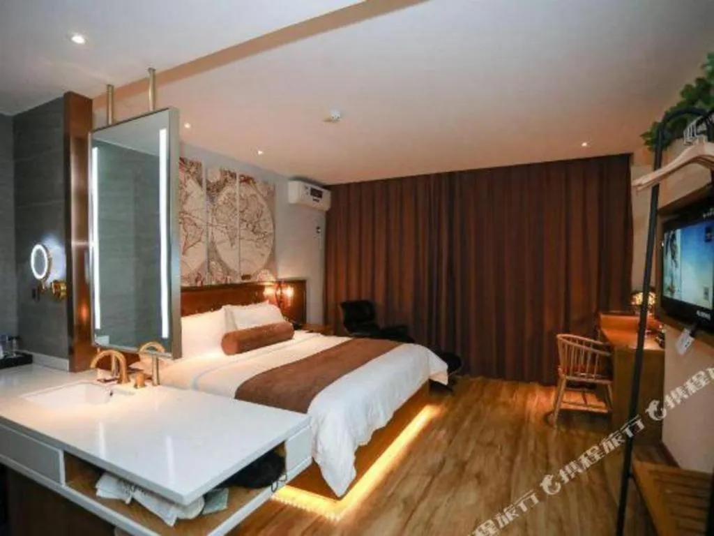 Bed in James Joyce Coffetel Nanchang West Station Nanchang University