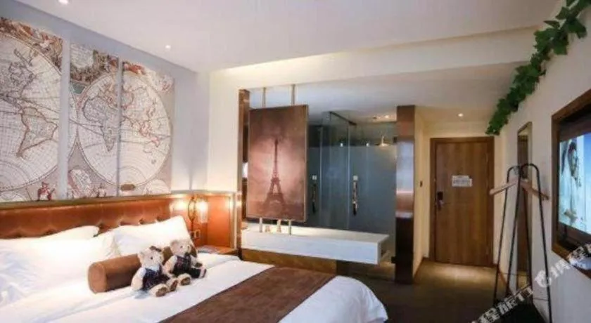 Bed in James Joyce Coffetel Nanchang West Station Nanchang University