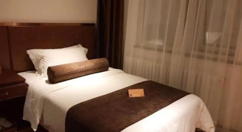 Bed in James Joyce Coffetel Beijing Qianmen Branch