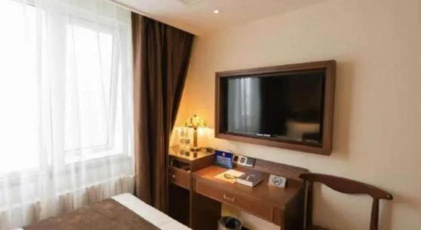 Bed in James Joyce Coffetel Beijing Qianmen Branch