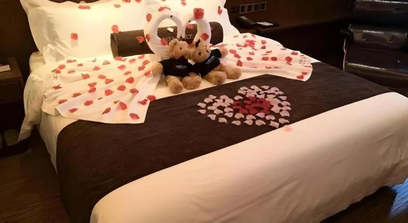 Bed in James Joyce Coffetel Beijing Qianmen Branch