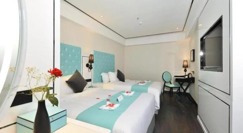 Bed in Xana Hotelle Guangzhou Tiyuxi Road Metro Station Branch