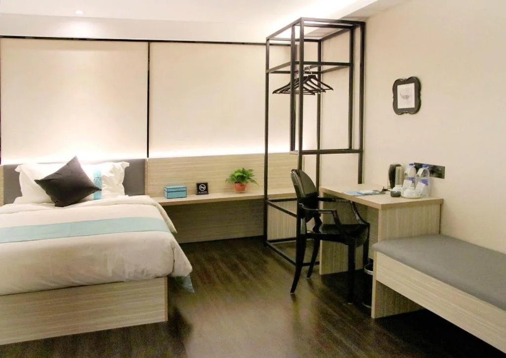 Bed in Xana Lite Beijing Liangxiang University City Branch