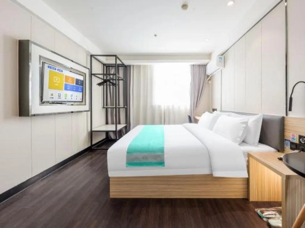 Bed in Xana Lite Beijing Liangxiang University City Branch