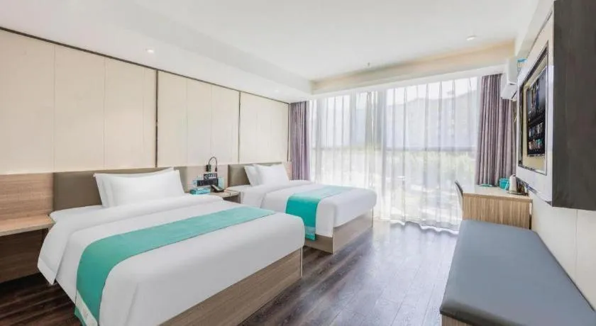 Bed in Xana Lite Beijing Liangxiang University City Branch
