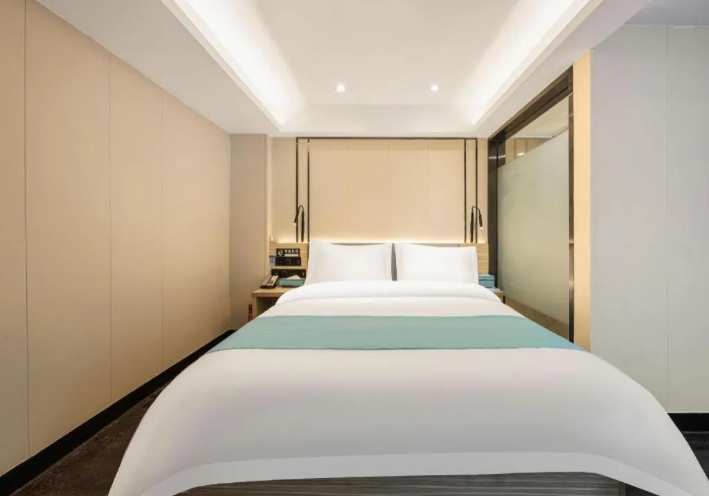 Bed in Xana Lite Beijing Liangxiang University City Branch