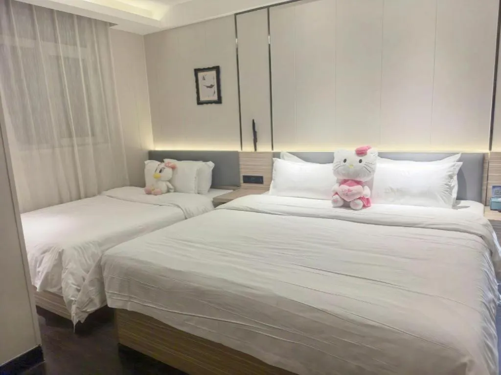 Bed in Xana Lite Beijing Liangxiang University City Branch
