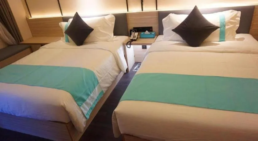 Bed in Xana Lite Beijing Liangxiang University City Branch