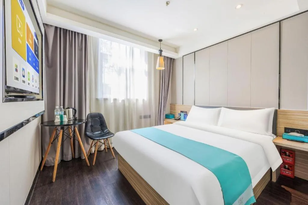 Bed in Xana Lite Beijing Liangxiang University City Branch