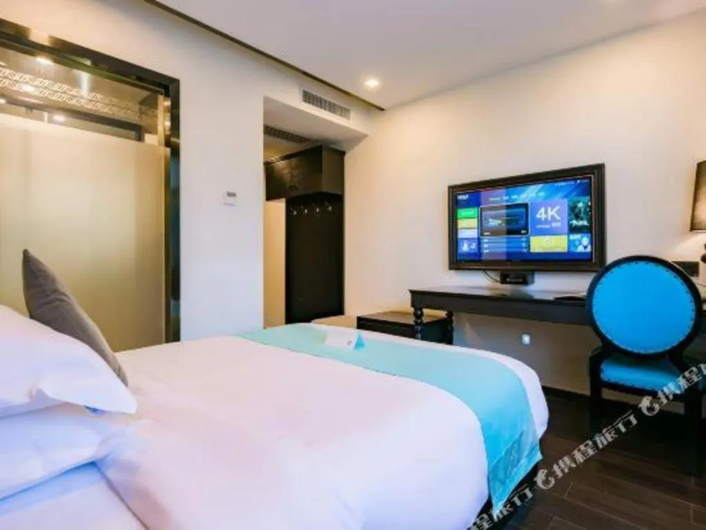 Bed in Xana Hotelle XiAn Railway Station Wulukou Wanda Plaza Branch