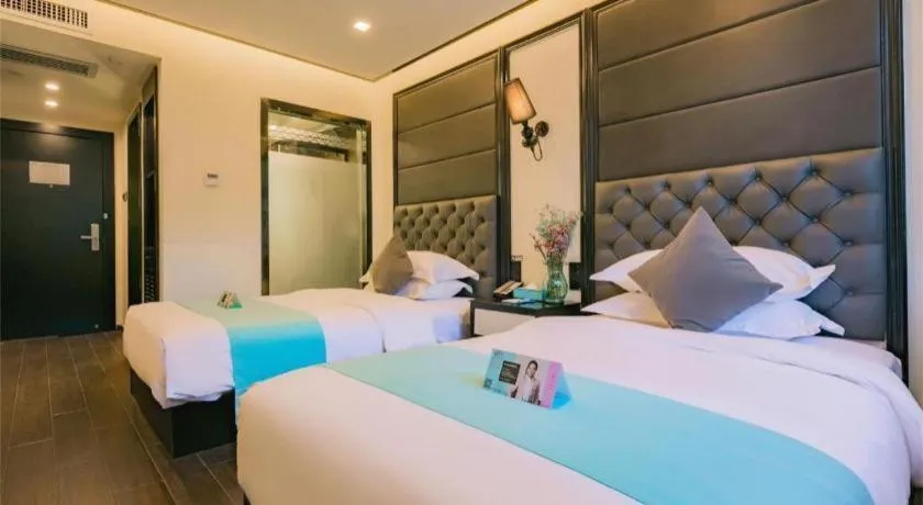 Bed in Xana Hotelle XiAn Railway Station Wulukou Wanda Plaza Branch