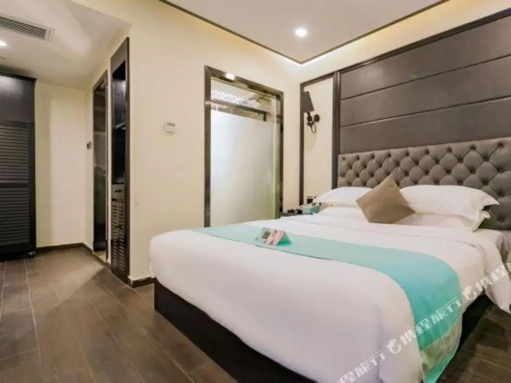 Bed in Xana Hotelle XiAn Railway Station Wulukou Wanda Plaza Branch