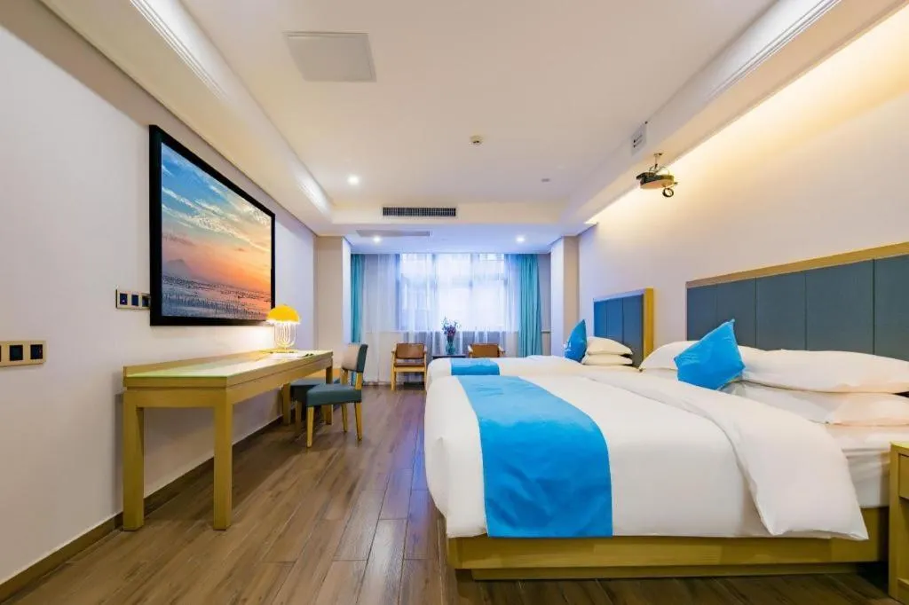 Bed in Xana Hotelle XiAn Railway Station Wulukou Wanda Plaza Branch