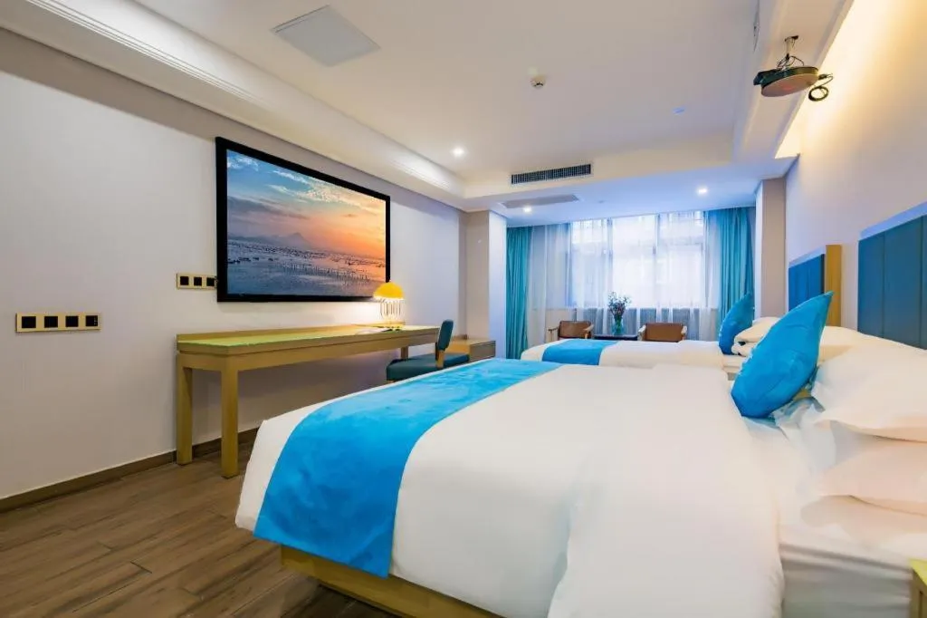 Bed in Xana Hotelle XiAn Railway Station Wulukou Wanda Plaza Branch