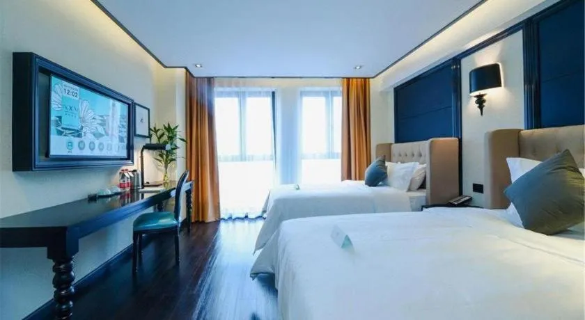 Bed in Xana Hotelle Zhengzhou Guoji Branch