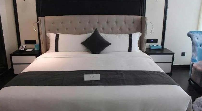 Bed in Xana Hotelle Zhengzhou Guoji Branch