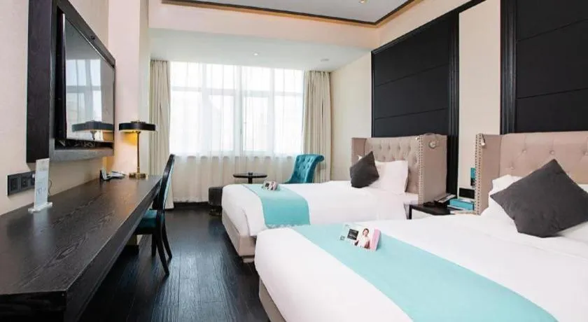 Bed in Xana Hotelle Zhengzhou Guoji Branch