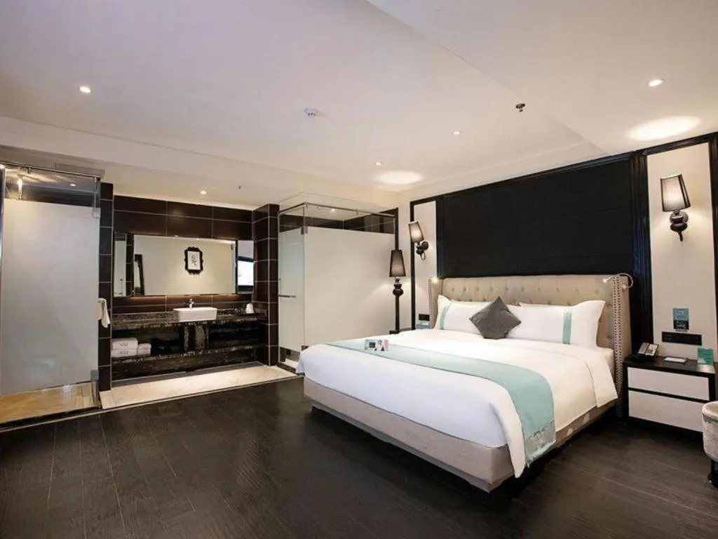 Bed in Xana Hotelle Zhengzhou Guoji Branch