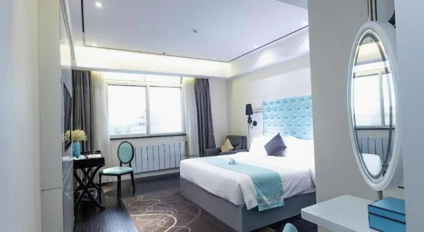 Bed in Xana Hotelle Xi'an GONG IP South Gate of Zhonglou