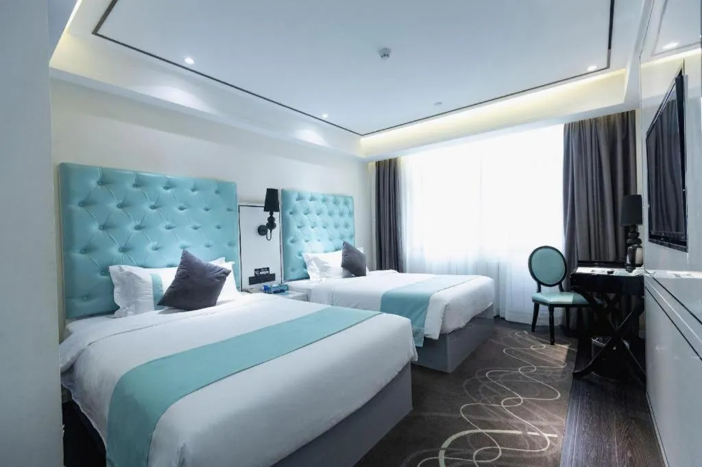 Bed in Xana Hotelle Xi'an GONG IP South Gate of Zhonglou