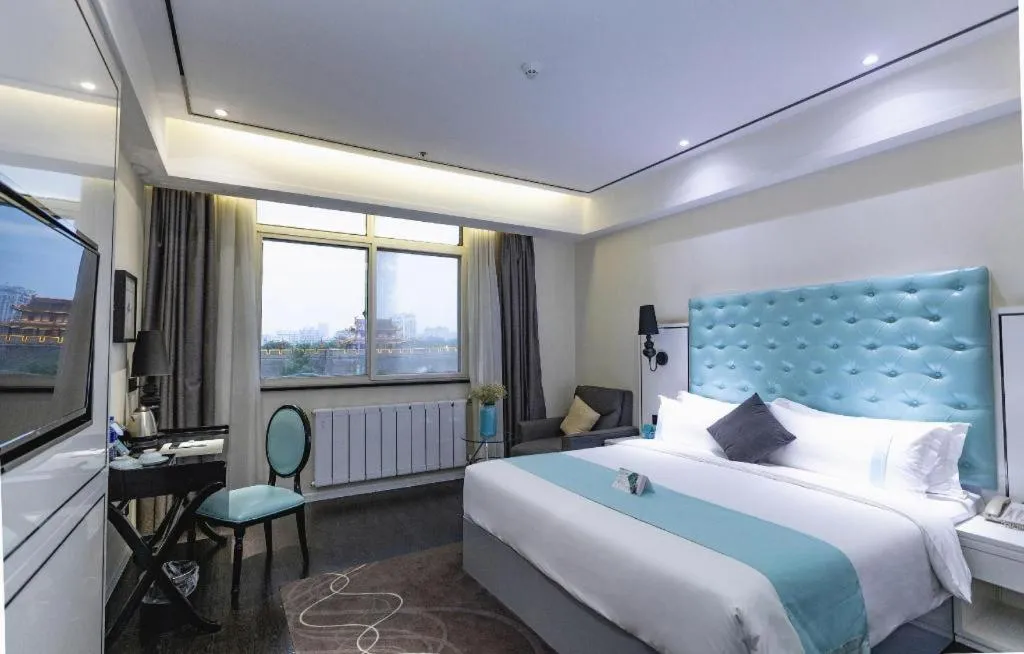 Bed in Xana Hotelle Xi'an GONG IP South Gate of Zhonglou