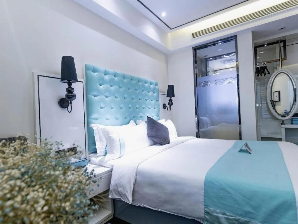 Bed in Xana Hotelle Xi'an GONG IP South Gate of Zhonglou