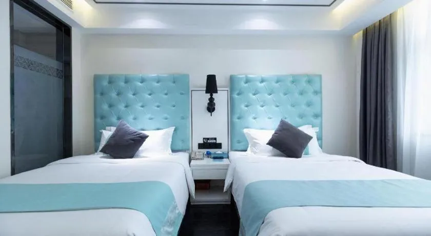 Bed in Xana Hotelle Xi'an GONG IP South Gate of Zhonglou