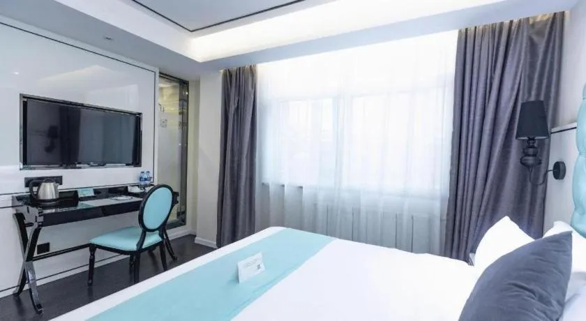 Bed in Xana Hotelle Xi'an GONG IP South Gate of Zhonglou