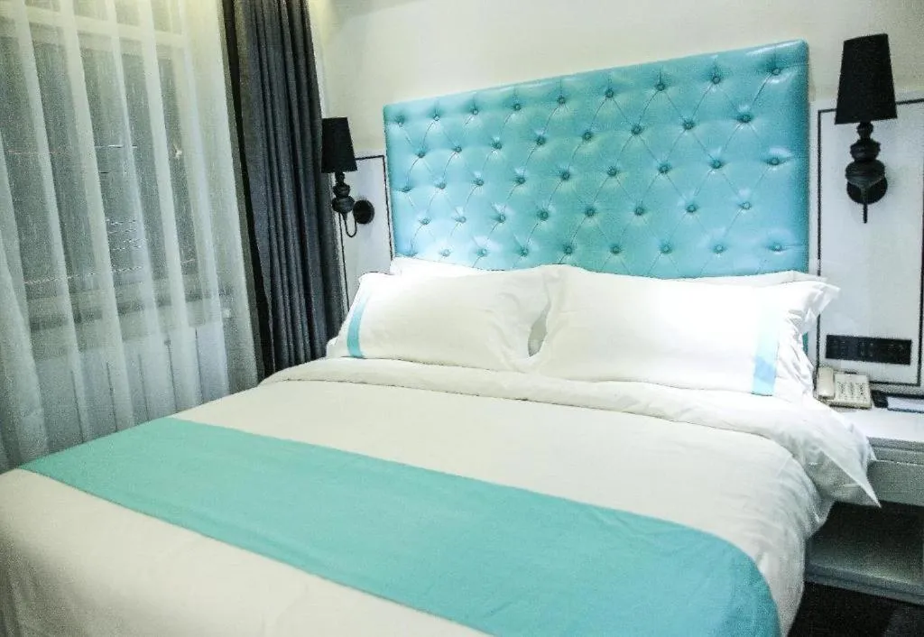 Bed in Xana Hotelle Xi'an GONG IP South Gate of Zhonglou