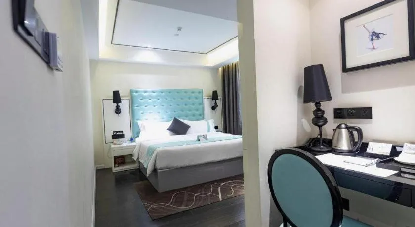 Bed in Xana Hotelle Xi'an GONG IP South Gate of Zhonglou