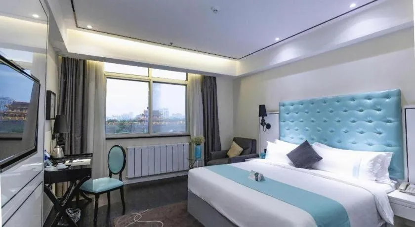 Bed in Xana Hotelle Xi'an GONG IP South Gate of Zhonglou