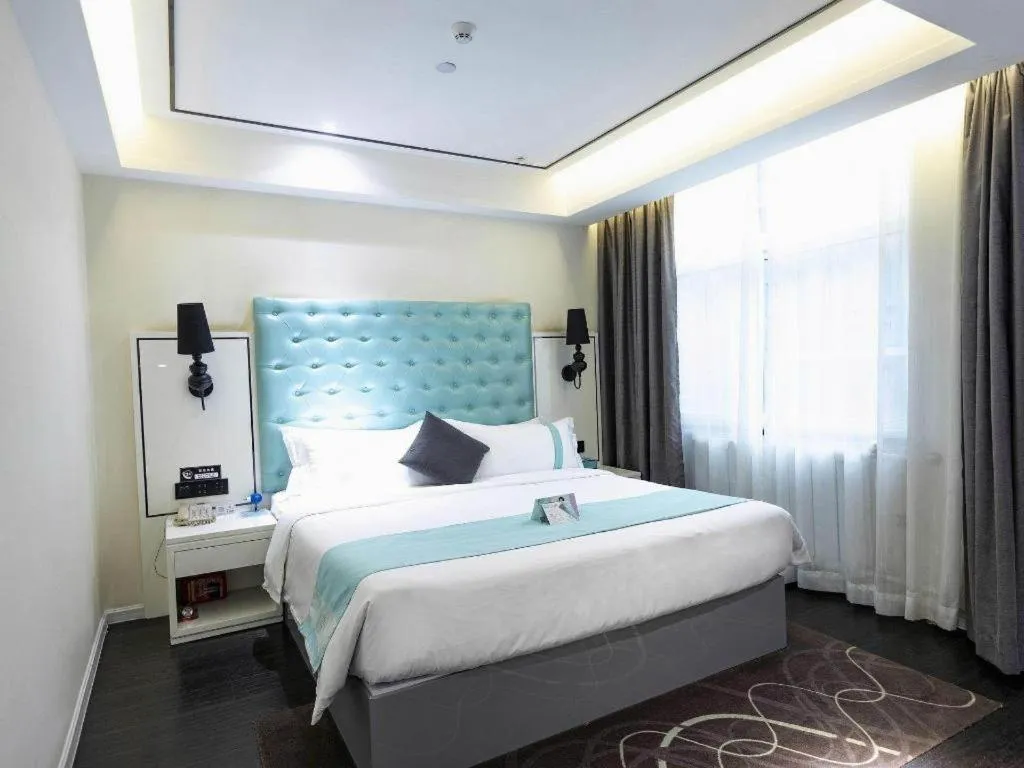 Bed in Xana Hotelle Xi'an GONG IP South Gate of Zhonglou