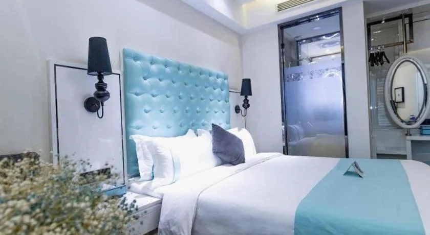 Bed in Xana Hotelle Xi'an GONG IP South Gate of Zhonglou