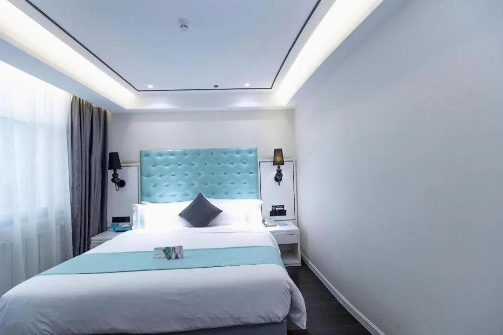 Bed in Xana Hotelle Xi'an GONG IP South Gate of Zhonglou