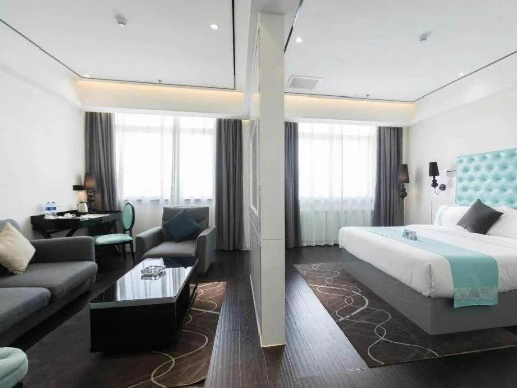 Bed in Xana Hotelle Xi'an GONG IP South Gate of Zhonglou