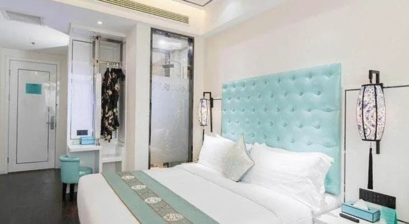 Bed in Xana Hotelle Xi'an GONG IP South Gate of Zhonglou