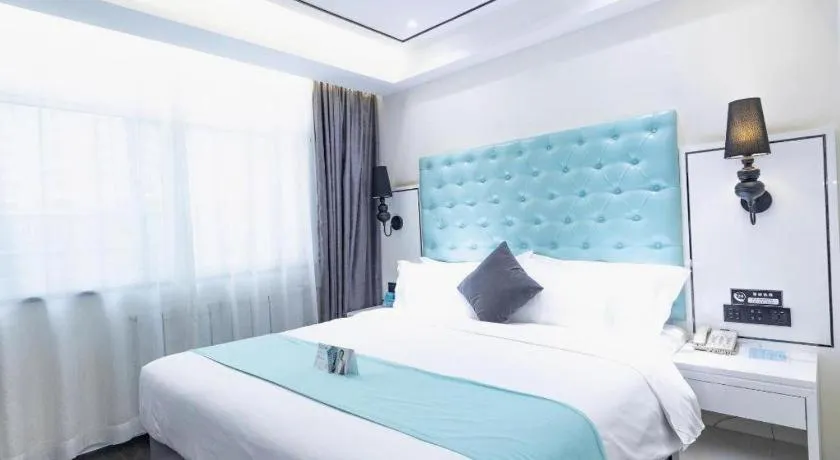 Bed in Xana Hotelle Xi'an GONG IP South Gate of Zhonglou