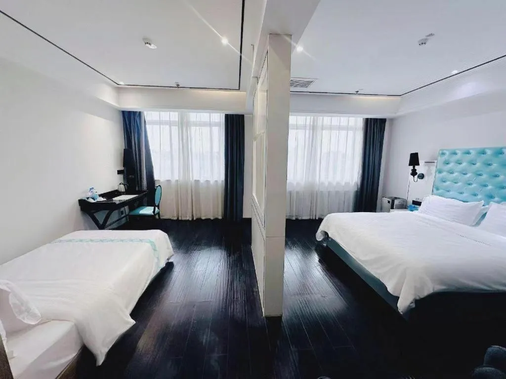 Bed in Xana Hotelle Xi'an GONG IP South Gate of Zhonglou