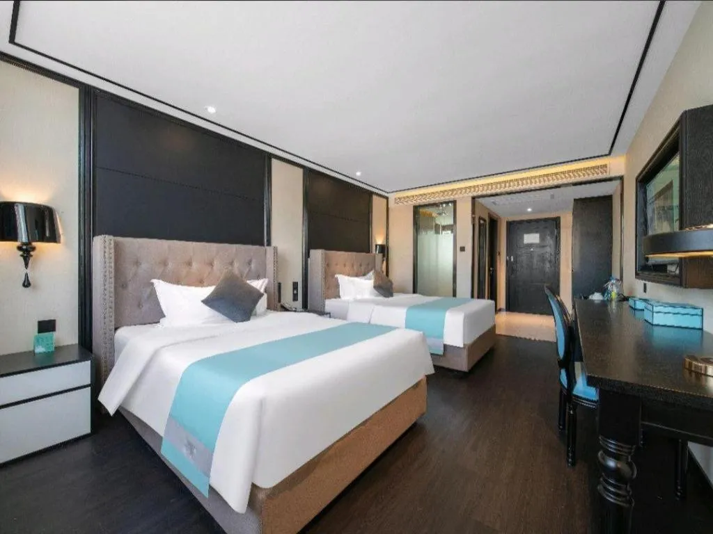 Bed in Xana Hotelle Jinan Daminghu North Gate